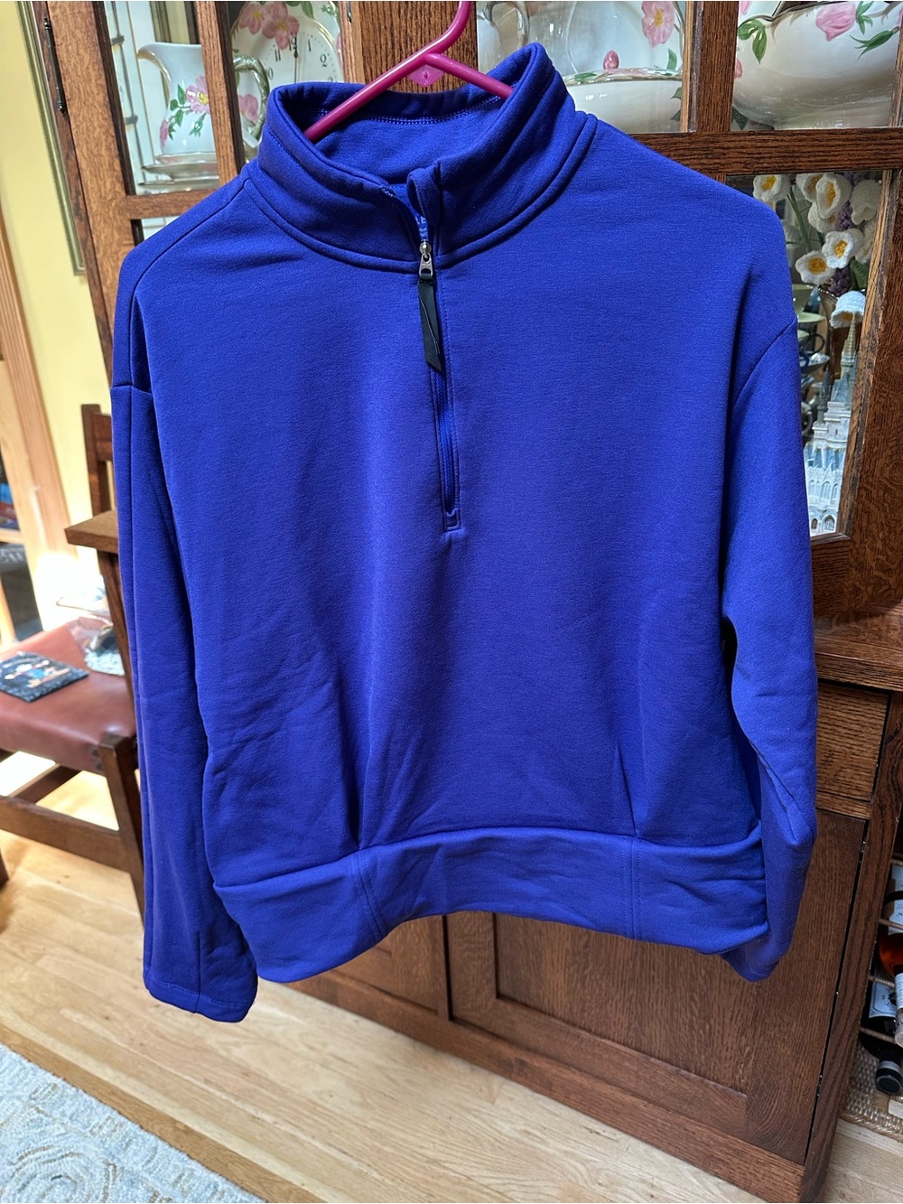 Athleta Altitude Polartech Half Zip Sweatshirt